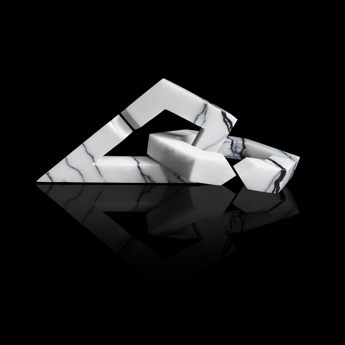 Interlock Marble Sculpture