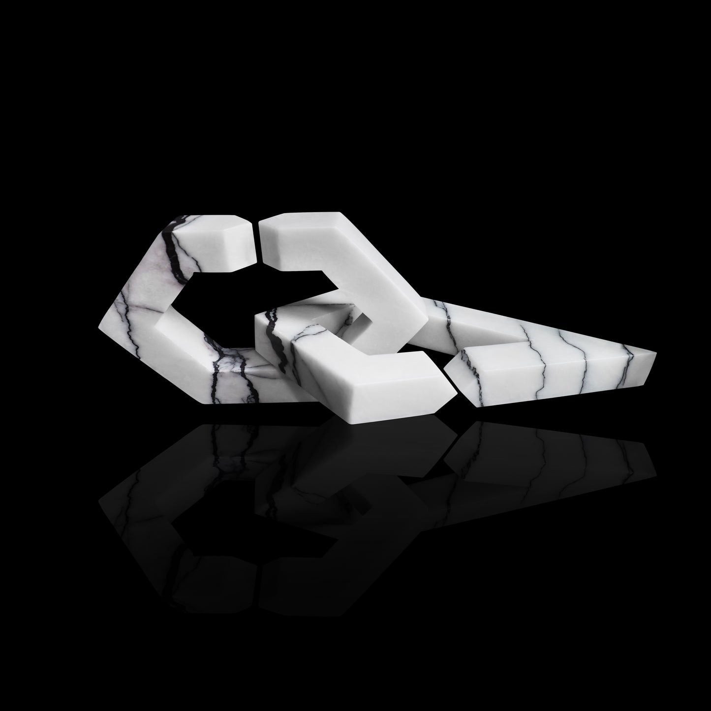 Interlock Marble Sculpture