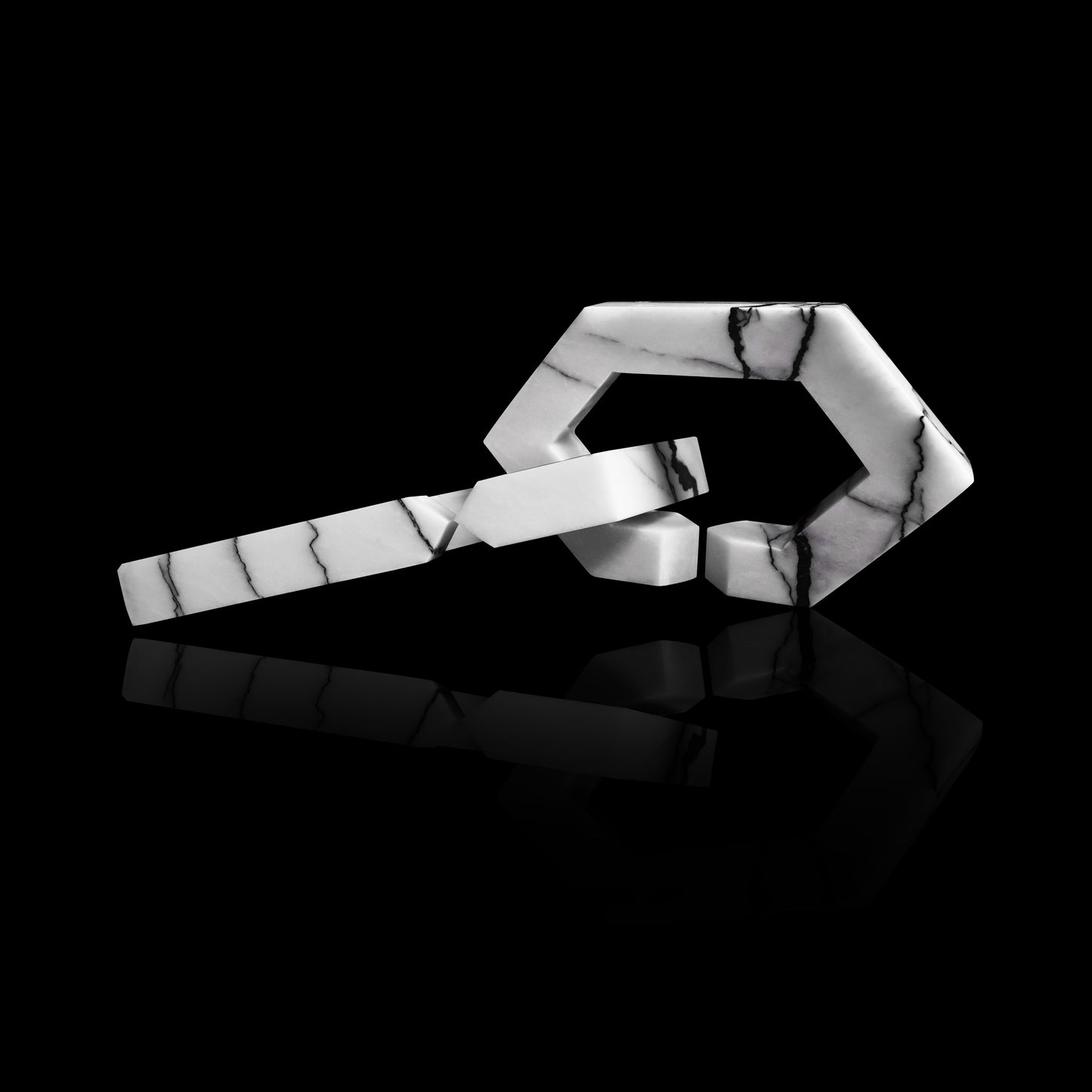 Interlock Marble Sculpture